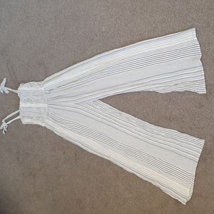 Japna Tank Jumpsuit White/Blue Striped Size S